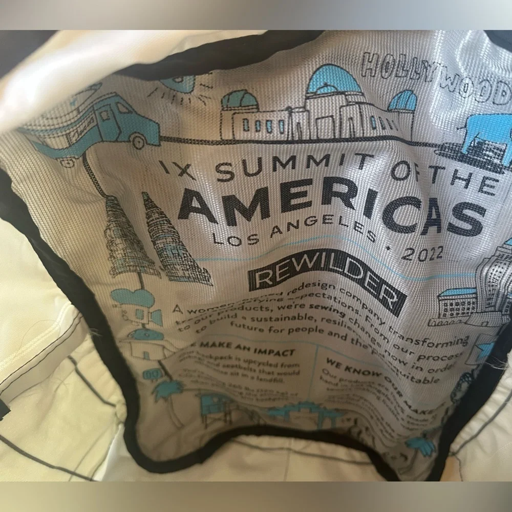Rewilder Rare Summit Of The Americas Backpack 2022 Excellent Condition!